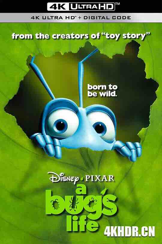 虫虫危机 A Bug's Life (1998) / 虫虫特工队(港) / 4K动画片下载 / A.Bugs.Life.1998.2160p.WEB-DL.TrueHD.7.1.Atmos.DV.MKV.x265-NOSiViD