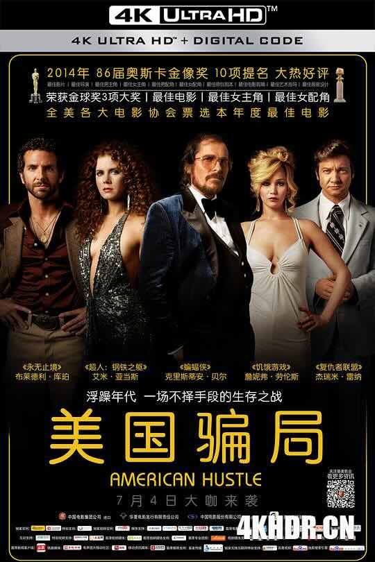 美国骗局 American Hustle (2013) / 骗海豪情(港) / 瞒天大布局(台) / 美国式骗局 / 人人都是骗子 / American Bullshit