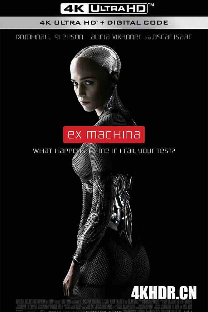 机械姬 Ex Machina [2014][英国/美国][豆瓣: 7.6] 机器夏娃/觉醒前夜/智能叛侣(港)