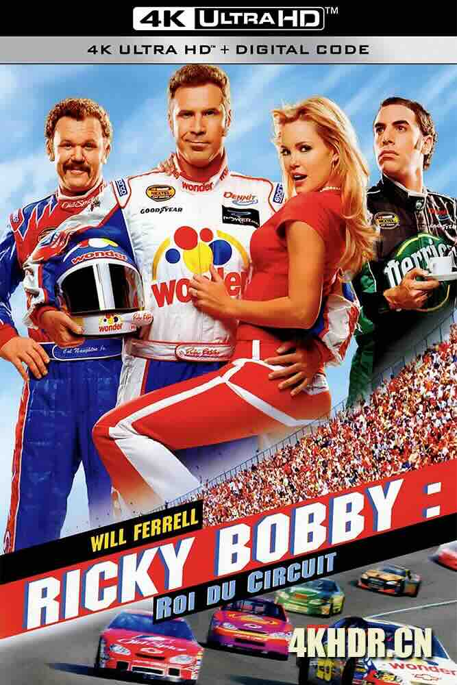 塔拉德加之夜 Talladega Nights: The Ballad of Ricky Bobby (2006) 王牌飙风/绝世车王/塔拉迪加之夜：瑞奇·鲍比之歌/美国/豆瓣: 6.5