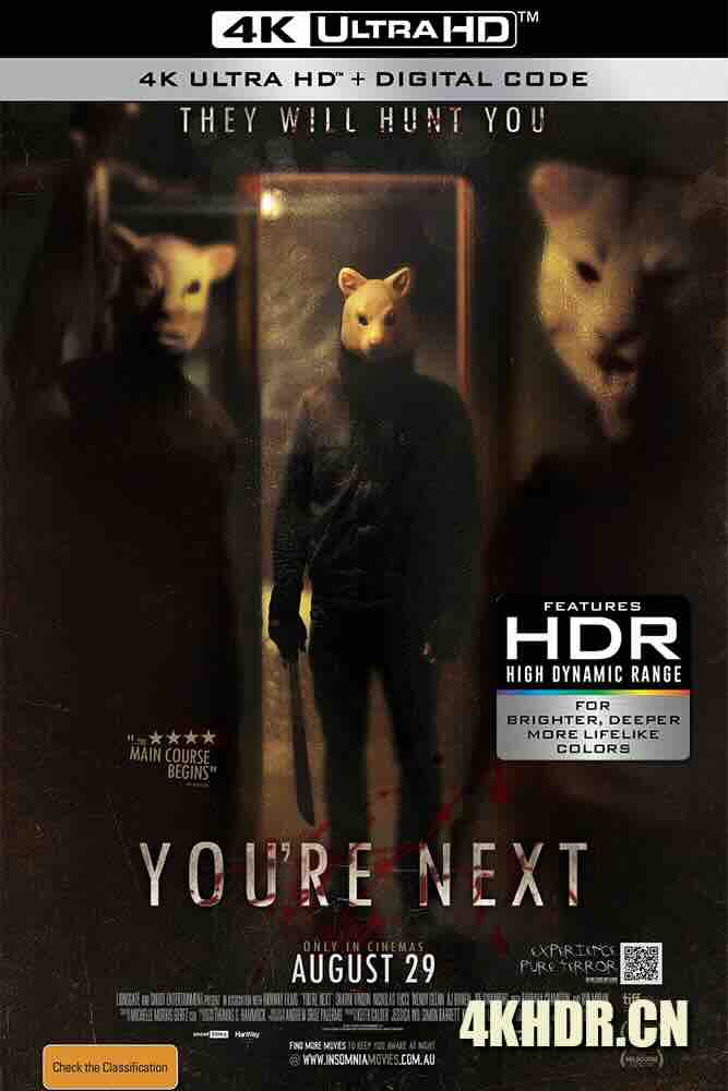 你是下一个 You're Next (2011) 下一个就是你/美国/豆瓣: 6.9