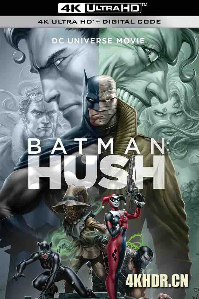 蝙蝠侠：缄默 Batman: Hush (2019) /美国/豆瓣: 6.3