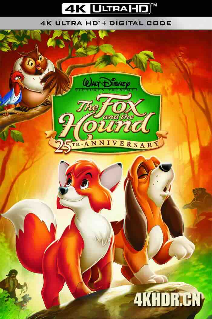 狐狸与猎狗 The Fox and the Hound (1981)  [美国]豆瓣: 8.5