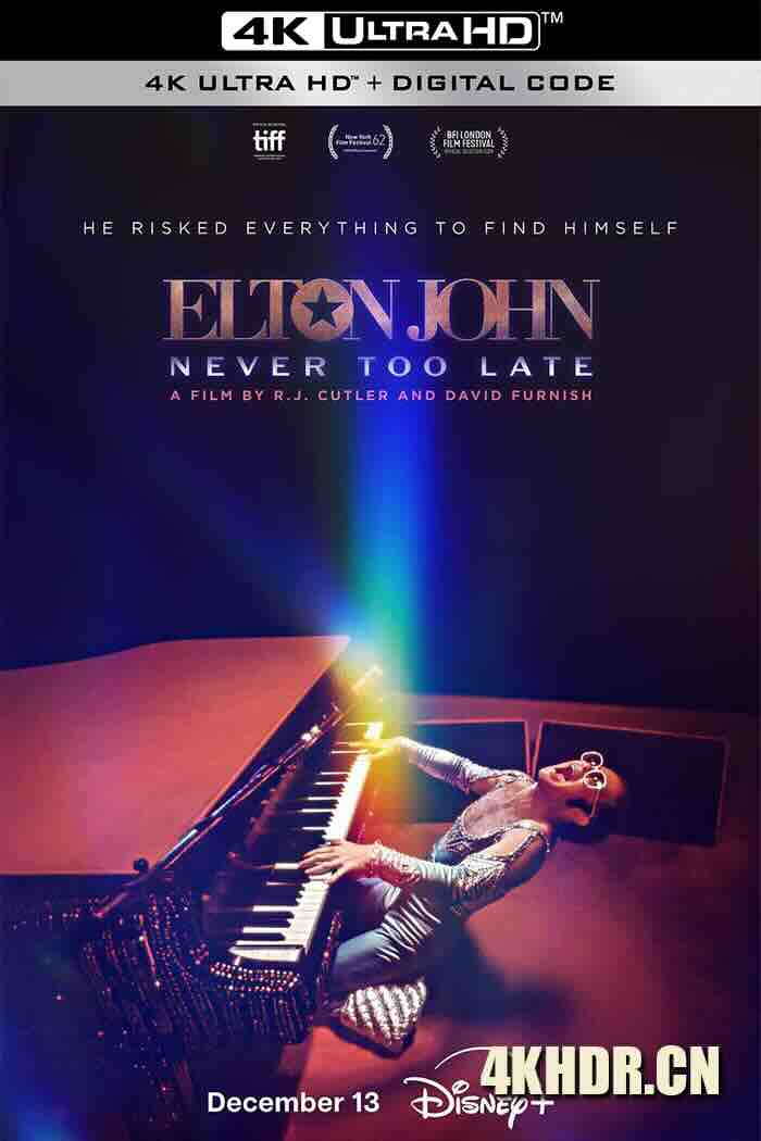 埃尔顿·约翰：永远不迟 Elton John: Never Too Late (2024) 艾尔顿强：Never Too Late(港) [美国]豆瓣: