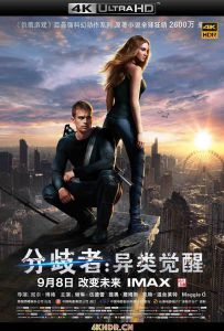 分歧者：异类觉醒 Divergent (2014) / 分歧者·异类叛逃(港) / 分歧者(台) / Divergent.2014.2160p.BluRay.HEVC.DTS-X.7.1-COASTER